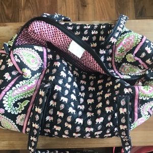 Vera bradley duffle bag